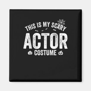 Imán Este es mi asustado actor disfrazado de Halloween 