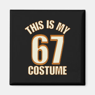 Imán Este Es Mi Disfraz De Halloween 67 Meme Lazy Brain