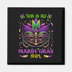 Imán Este Es Mi Mardi Gras Shirny Outny Men