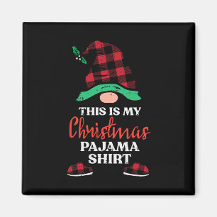 Imán Este Es Mi Navidad Gnome Xmas Hombres Mujeres Ki