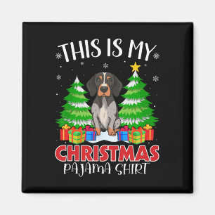 Imán Este Es Mi Navidad Pajama English Pointer Dog Xm