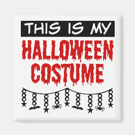 Imán Este es mi traje de halloween Spime Bats