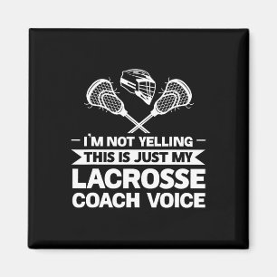Imán Este Es Sólo Mi Lacrosse De Voz De Lacrosse.