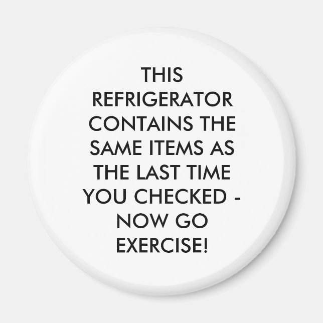 IMÁN ESTE NEVERA CONTIENE LOS MISMOS ARTÍCULOS QUE EL.. (Frente)