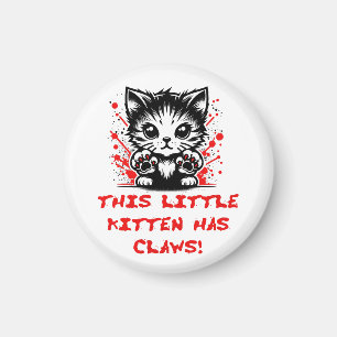 Imán Este pequeño gatito tiene leyes