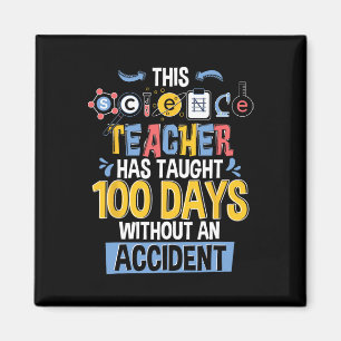 Imán Este Profesor De Ciencia Ha Enseñado 100 Días De E
