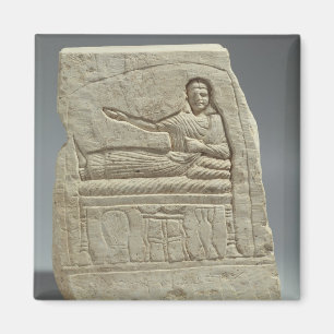 Imán Estela funeraria en nombre de la señora Artemis, p