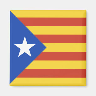 Imán Estelada - Bandera catalana con estrella