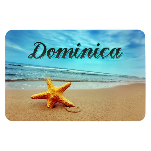 Imán Estepa de Dominica (Horizontal)
