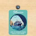 Imán Esteroom de cruceros Cabo Arch en México<br><div class="desc">Este diseño puede ser personalizado en el área proporcionada cambiando la foto y/o el texto. O puede personalizarse haciendo clic en Personalizar esta plantilla y, a continuación, eligiendo la opción de hacer clic en el personalizar y eliminando o cambiando el color del fondo, agregando texto, cambiando el color o estilo...</div>