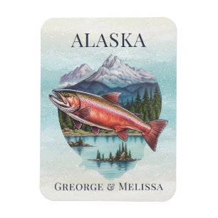 Imán Esteroom Magnet, barco de crucero Salmon Alaska