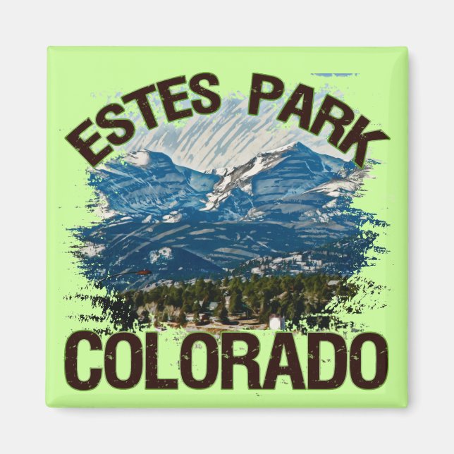 Imán Estes Park, Colorado (Frente)