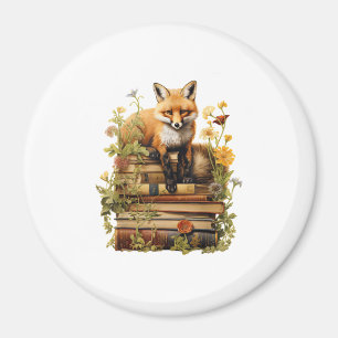 Imán Estética Cottagecore Con Libro Lindo Goblincore Cr