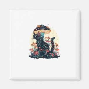 Imán Estética Cottagecore Goblincore Hongo Fairycor