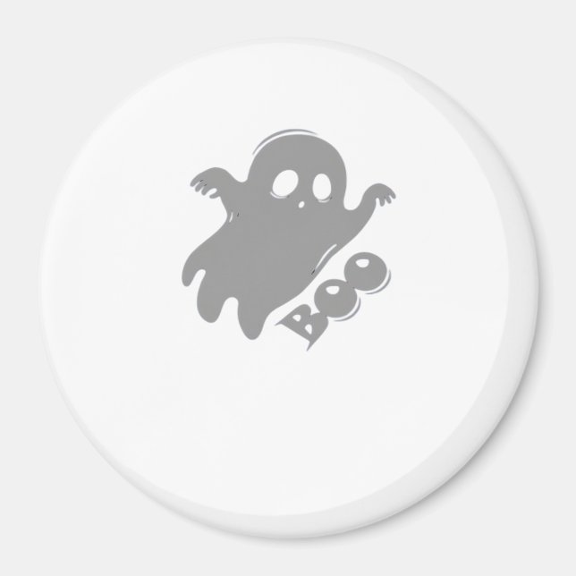 Imán Estética Simple Little Boo (Frente)