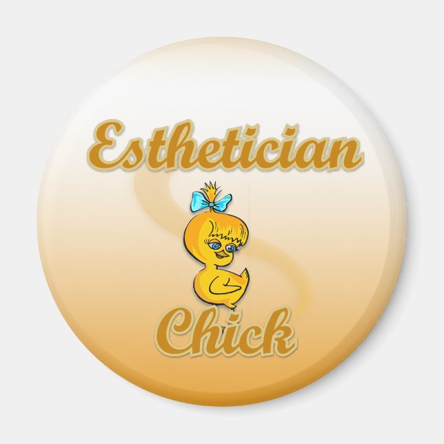 Imán Estetician Chick (Frente)