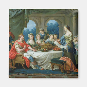 Imán Esther y Ahasuerus, c.1775-80