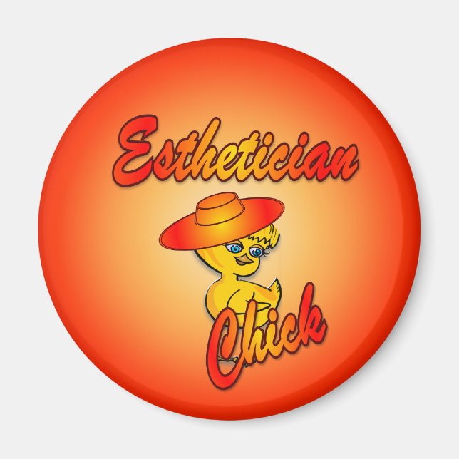 Imán Esthetician Chick #5 (Frente)