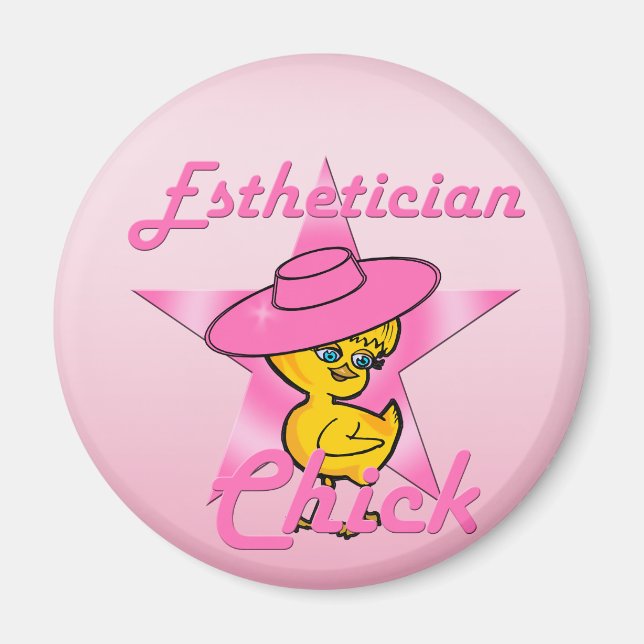 Imán Esthetician Chick #8 (Frente)