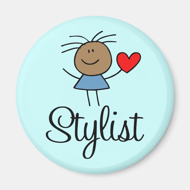 Imán estilista étnico (Frente)