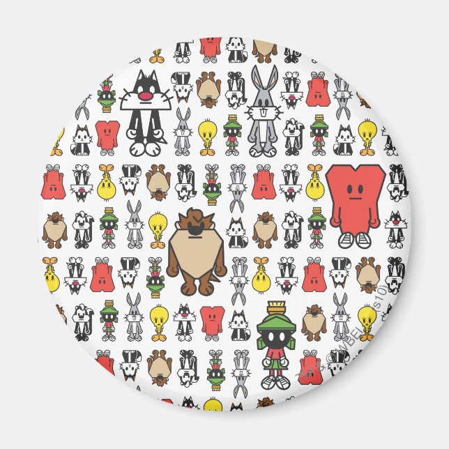 Imán Estilizar TWEETY™ y amigos (Frente)