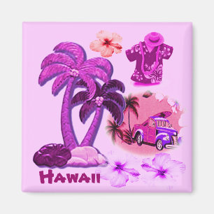 Imán Estilo Aloha de Hawái