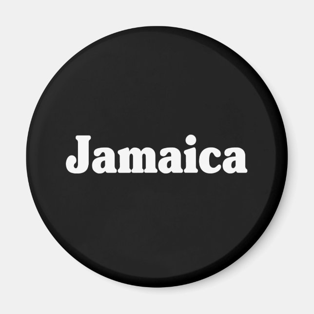 Imán Estilo clásico de Jamaica (Frente)