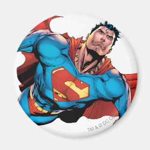 Imán Estilo cómic de Superman