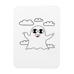 Imán Estilo Creativo de Boo Pequeño y Lindo