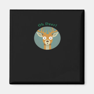 Imán Estilo creativo Oh Deer