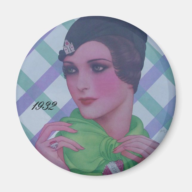 Imán Estilo de época 1932 (Frente)