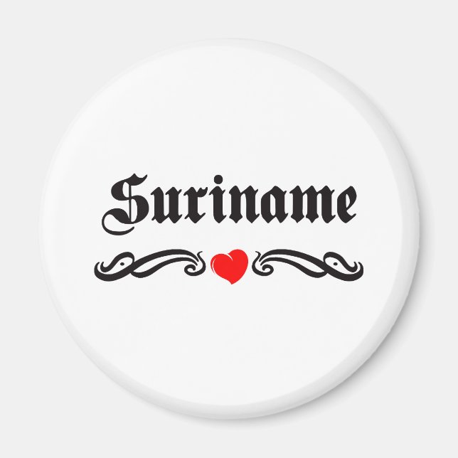 Imán Estilo de tatuaje de Sri Lanka (Frente)