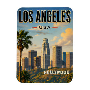 Imán Estilo de vida de lujo de Los Ángeles Viaje Regalo