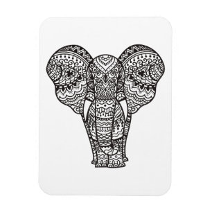 Imán Estilo decorativo del elefante