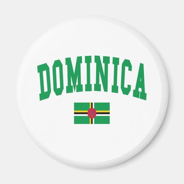 Imán Estilo Dominica (Frente)