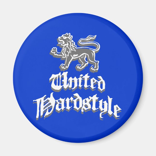 Imán Estilo duro del conjunto (Frente)