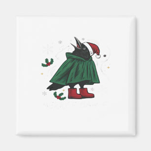 Imán Estilo Gráfico Divertido Merry F Caw F