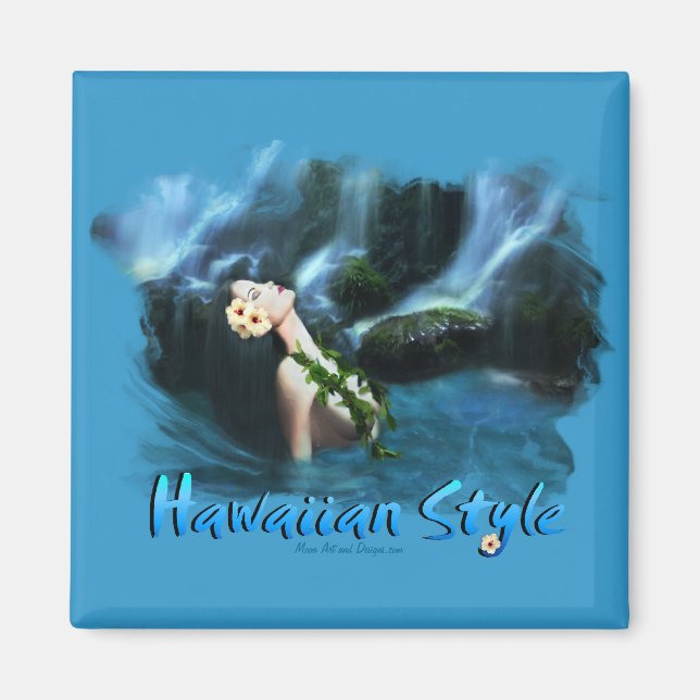 Imán Estilo hawaiano (Frente)