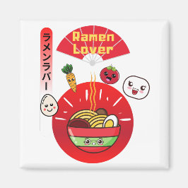IMÁN ESTILO KAWAII DE RAMEN LOVER