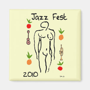 Imán Estilo Matisse del Festival de Jazz