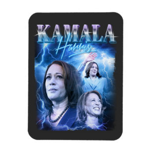 Imán Estilo Retro 90 de Kamala Harris