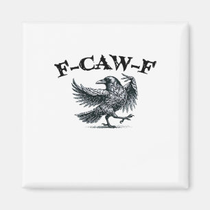 Imán Estilo Retro F-Caw-F
