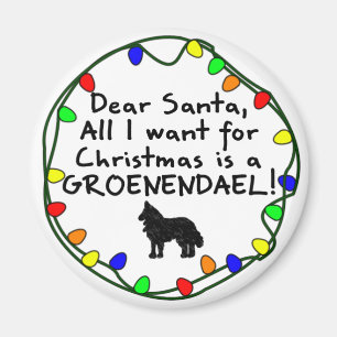Imán Estimado Santa Groenendael