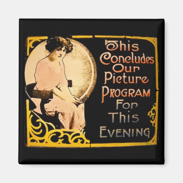 Imán Esto Concluye Nuestro Programa De Imágenes - Vinta (Frente)