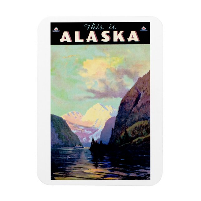 Imán Esto es Alaska (Vertical)