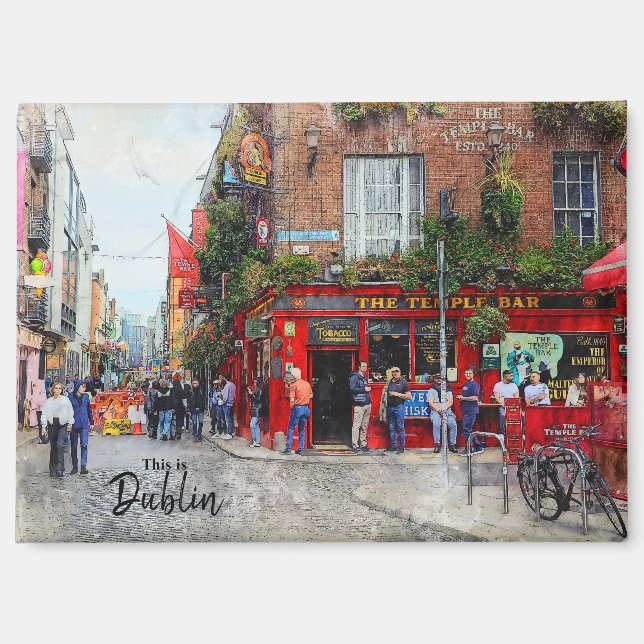 Imán Esto es Dublín-Irlanda (Anverso)