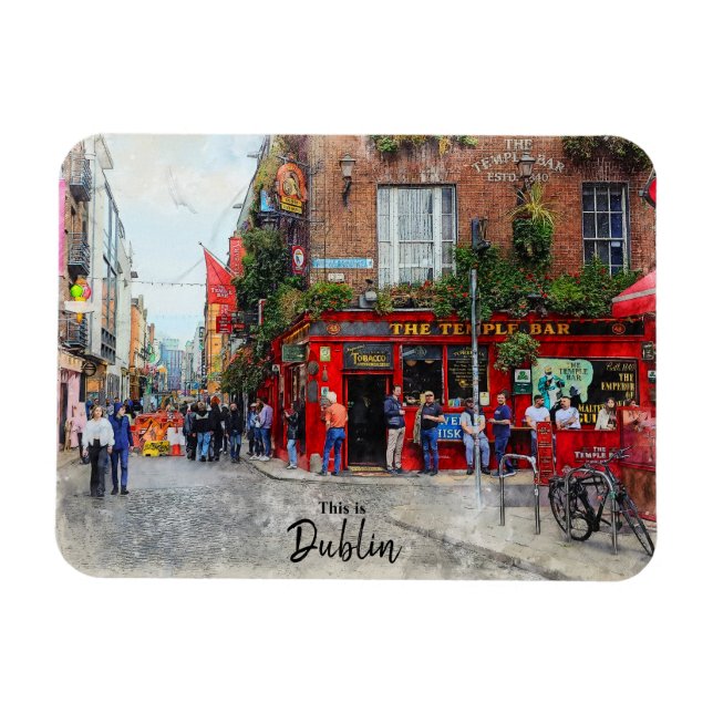 Imán Esto es Dublín-Irlanda (Horizontal)