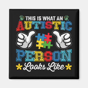Imán Esto Es Lo Que Parece Una Persona Autista Autismo