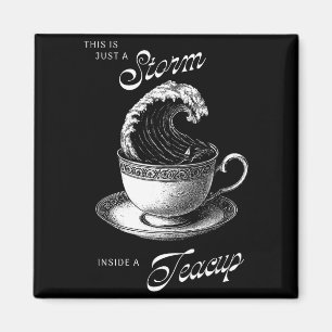 Imán Esto Es Solo Un Dentro De Una Taza De Té Divertido