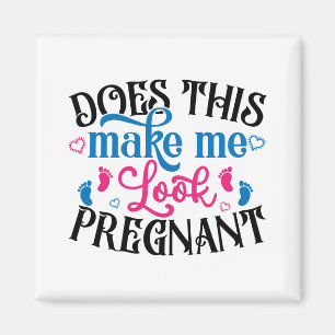 Imán ¿Esto Me Hace Mirar Embarazada?